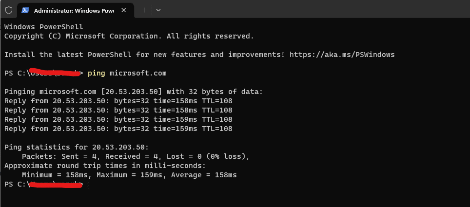 ping command line utility tool for footprinting