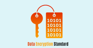 Data Encryption Standard (DES) algorithm with diagram