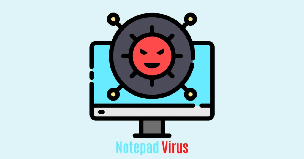 How to make a virus with notepad
