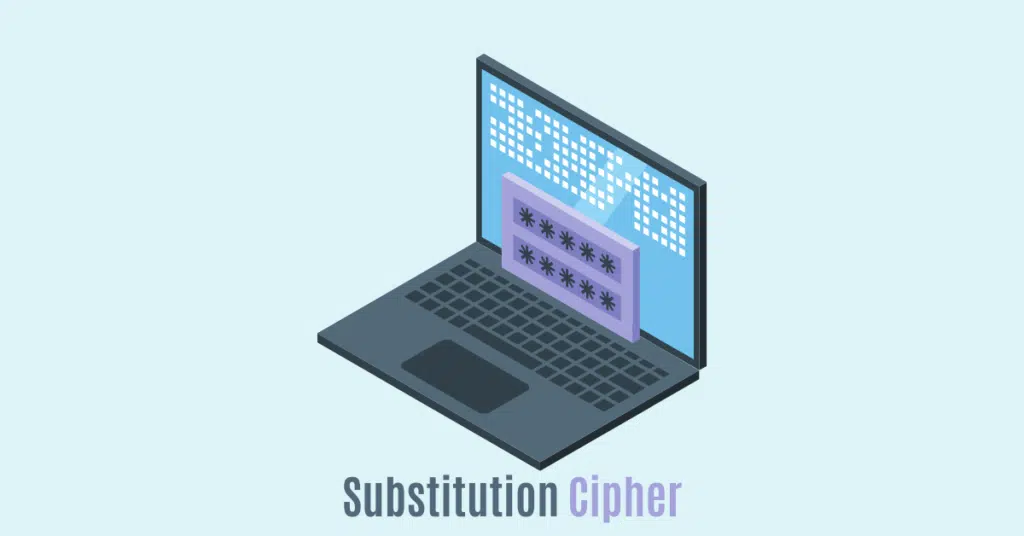 Substitution cipher in cryptography