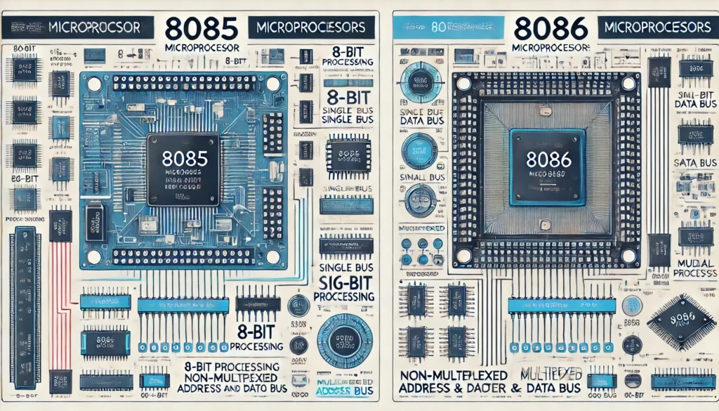 8085 & 8086 microprocessors