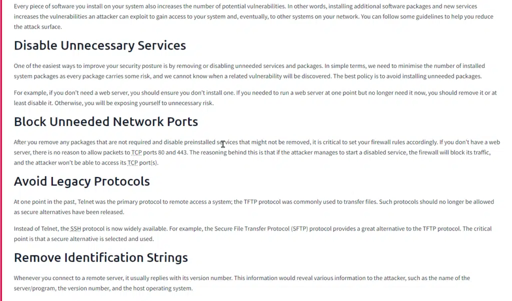 TryHackMe Walkthrough: Linux System Hardening TryHackMe Walkthrough: Linux System Hardening 18