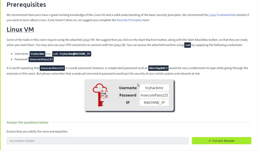 TryHackMe Walkthrough: Linux System Hardening TryHackMe Walkthrough: Linux System Hardening